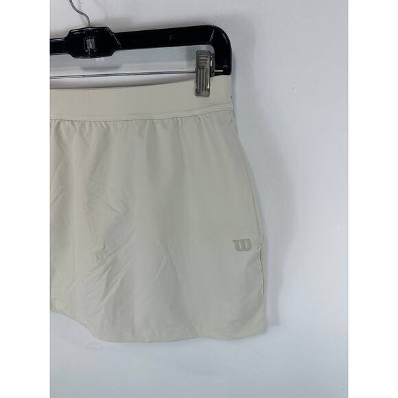 Wilson Sport Performance Skort Cream Size Medium Tennis Golf Athletic - Picture 6 of 9